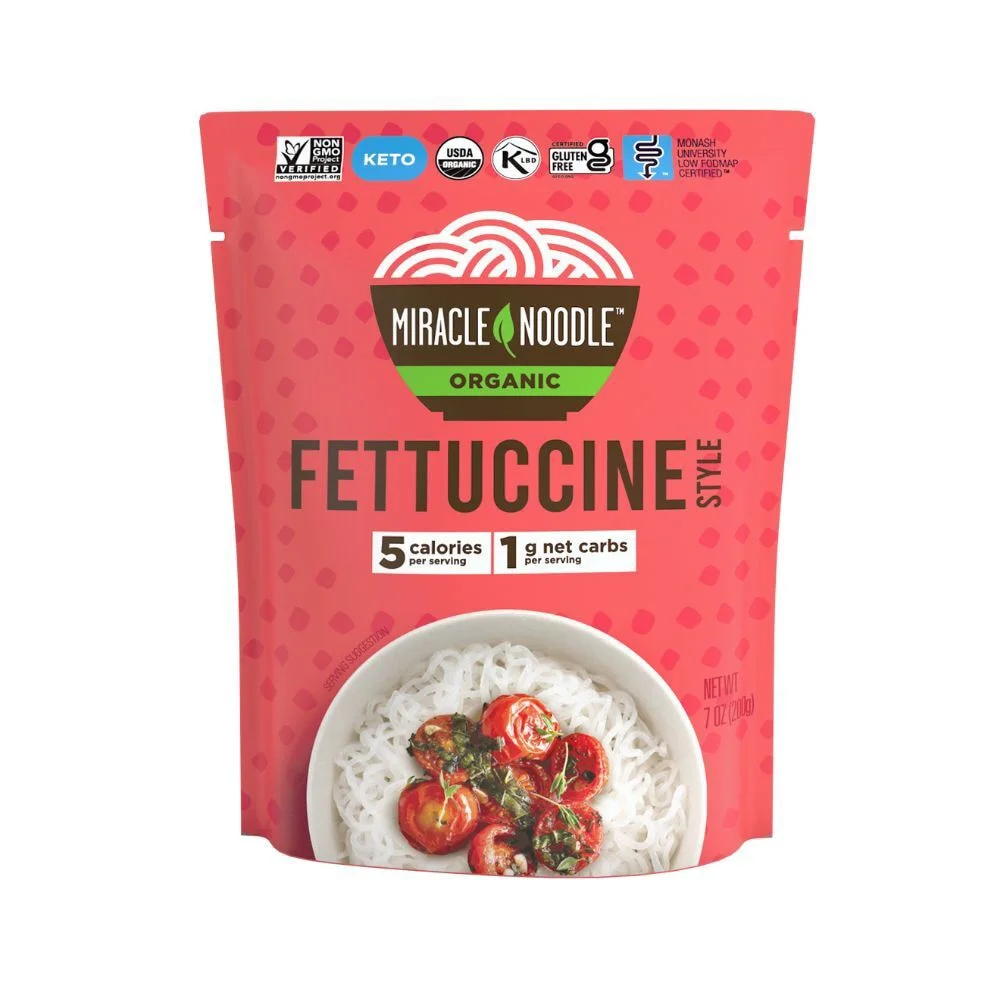 Miracle Noodle Organic Ready to Eat Fettuccine Noodles - 7 oz