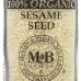 Morton & Bassett Organic Toasted Sesame Seed - 1.9 oz - Image 1