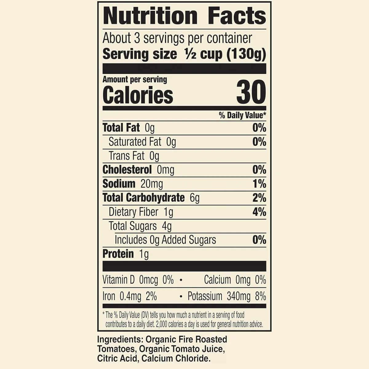 Muir Glen Organic Diced Fire Roasted Tomatoes, No Salt Added - 14.5 oz