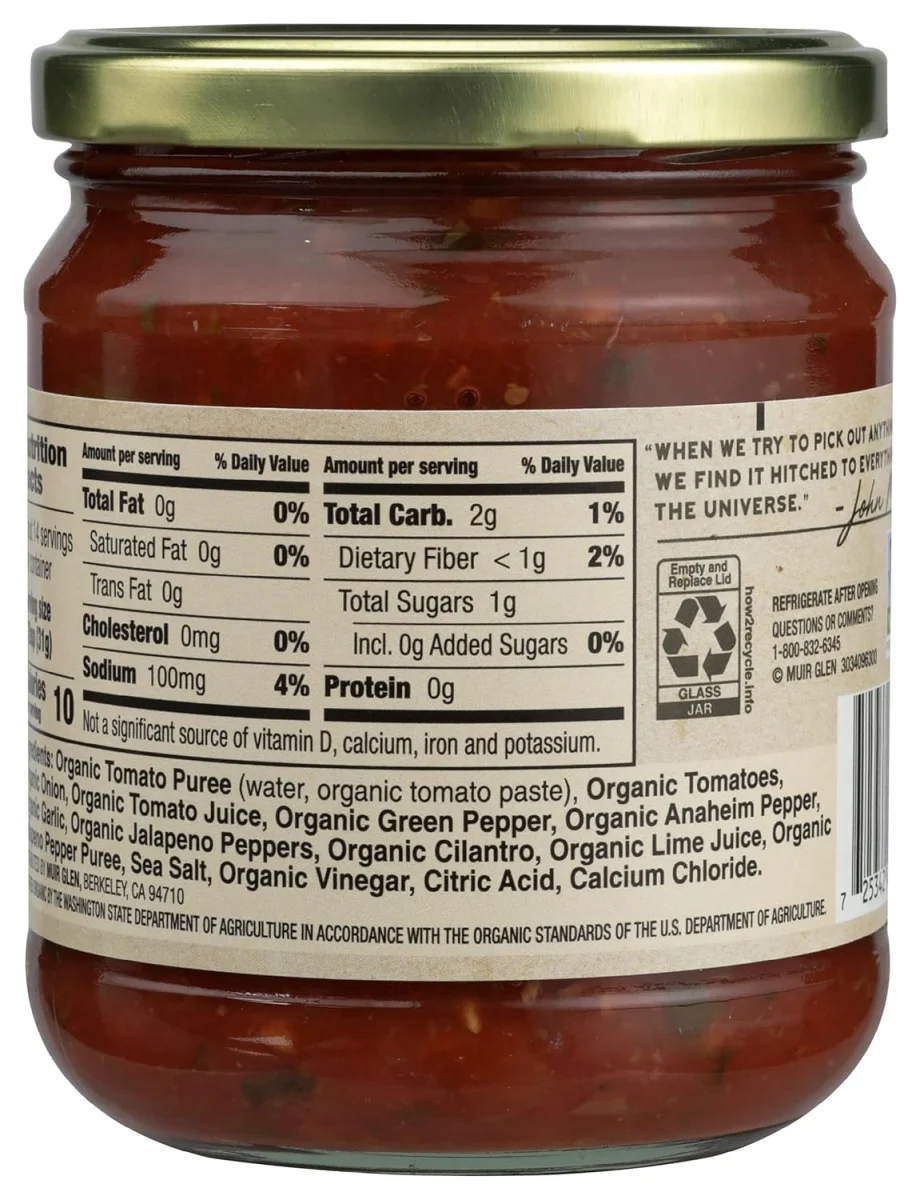 Muir Glen Organic Medium Salsa - 16 oz