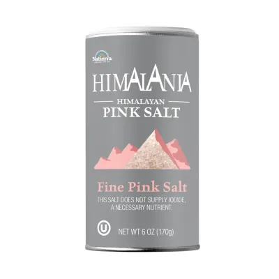 Natierra Himalania Fine Pink Himalayan Salt - 6 oz
