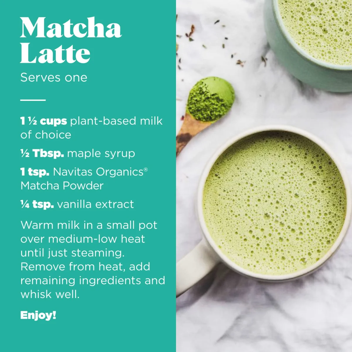 Navitas Organics Matcha Green Tea Powder - 3 oz