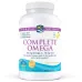 Nordic Naturals Complete Omega Fish Oil and GLA Lemon - 635 mg - 180 Softgels - Image 1