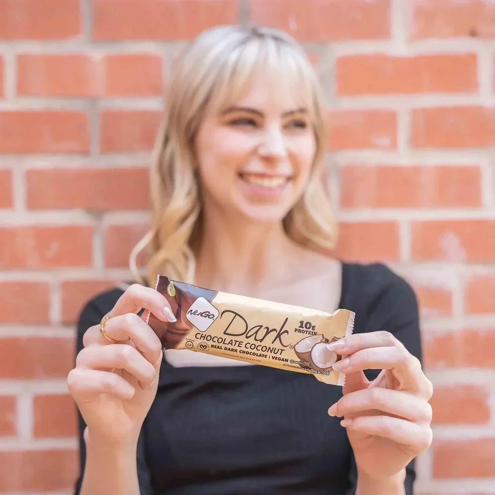 NuGo Nutrition Bar Dark Chocolate Coconut