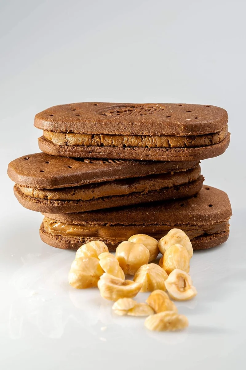 Olyra Organic Creme Breakfast Biscuits, Hazelnut