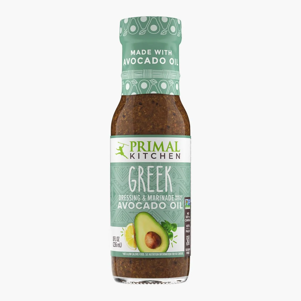 Primal Kitchen Greek Dressing & Marinade with Avocado Oil - 8 fl oz