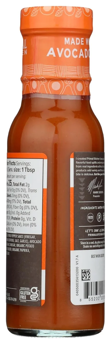Primal Kitchen No Dairy Buffalo Sauce