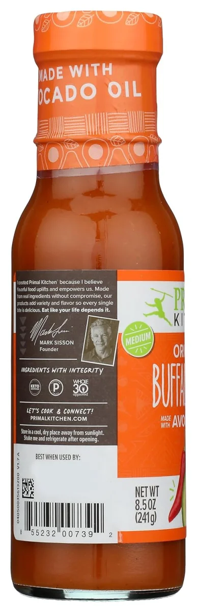 Primal Kitchen No Dairy Buffalo Sauce