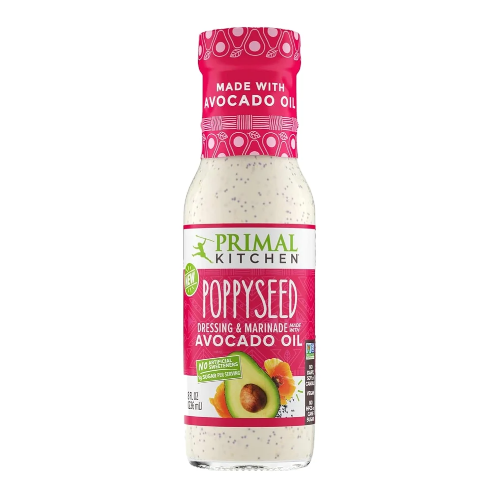 Primal Kitchen Poppyseed Dressing & Marinade with Avocado Oil - 8 fl oz