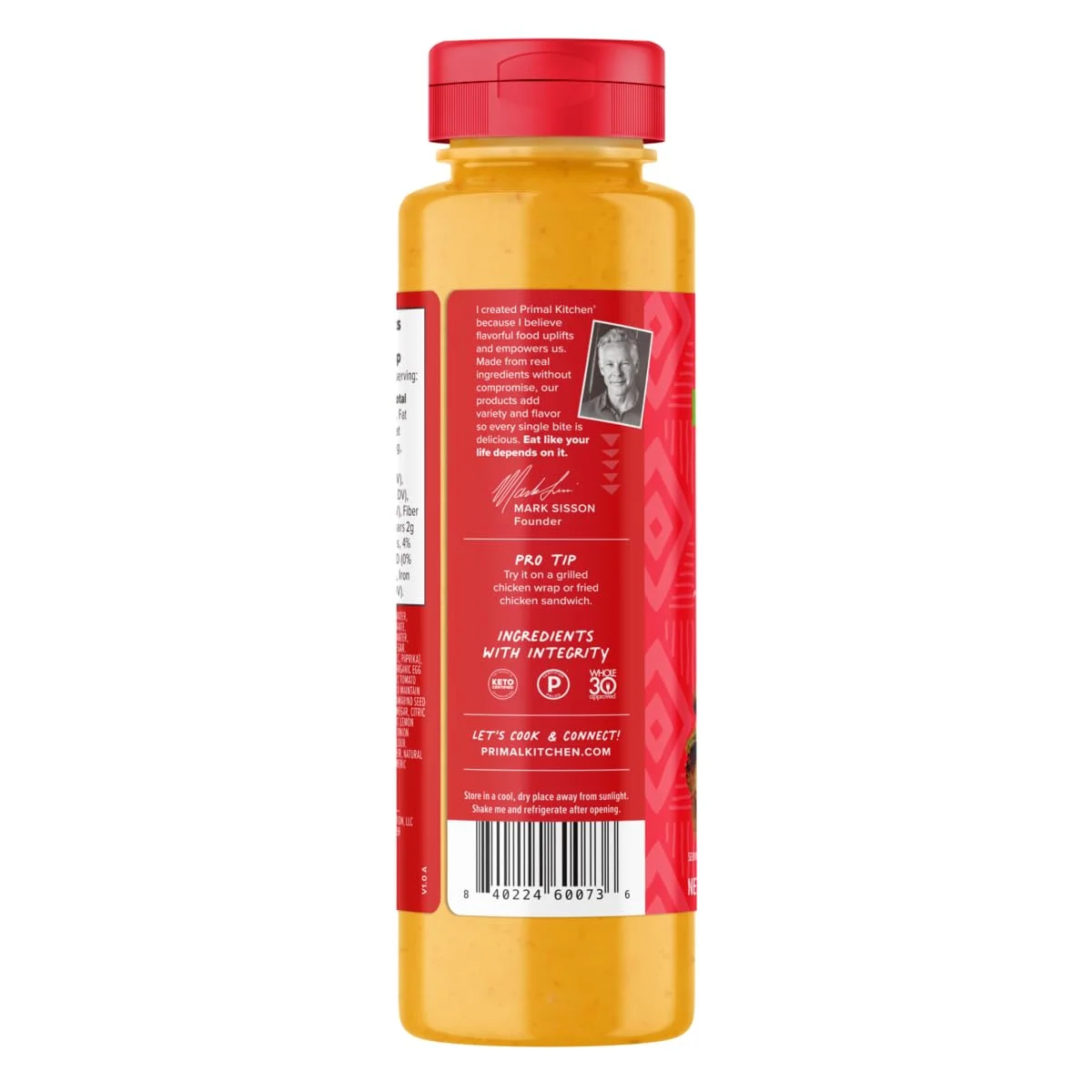 Primal Kitchen Chicken Dippin' Sauce, Non-GMO Gluten Free - 10 oz