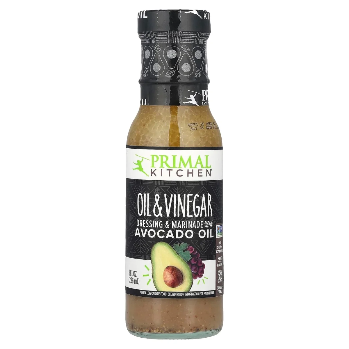 Primal Kitchen Oil & Vinegar Vinaigrette - 8 oz