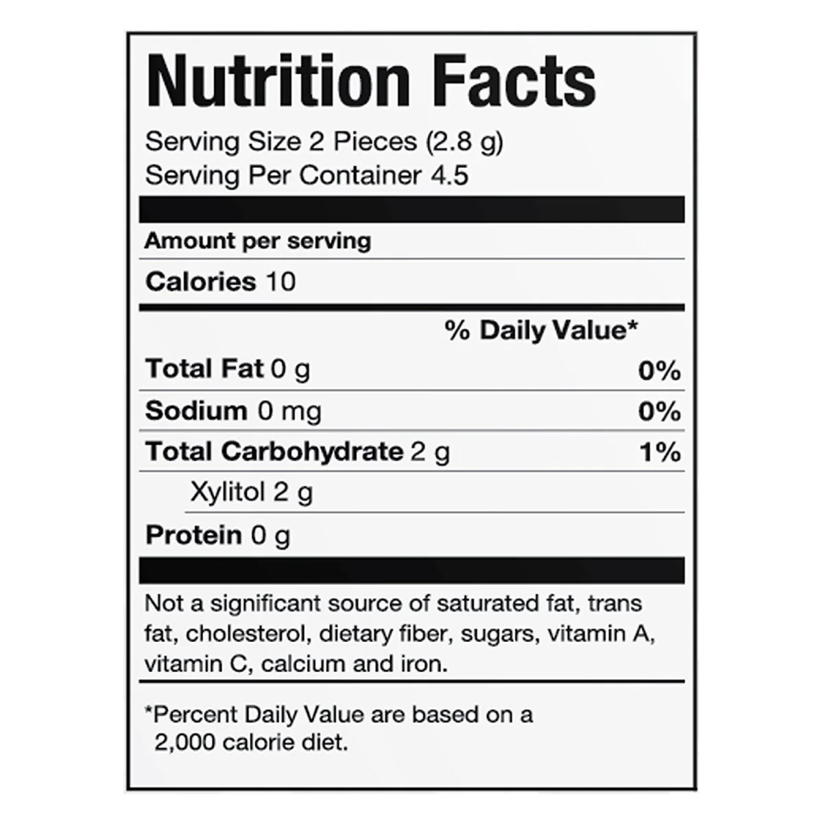 Pur Gum Cinnamon - 9 Pieces