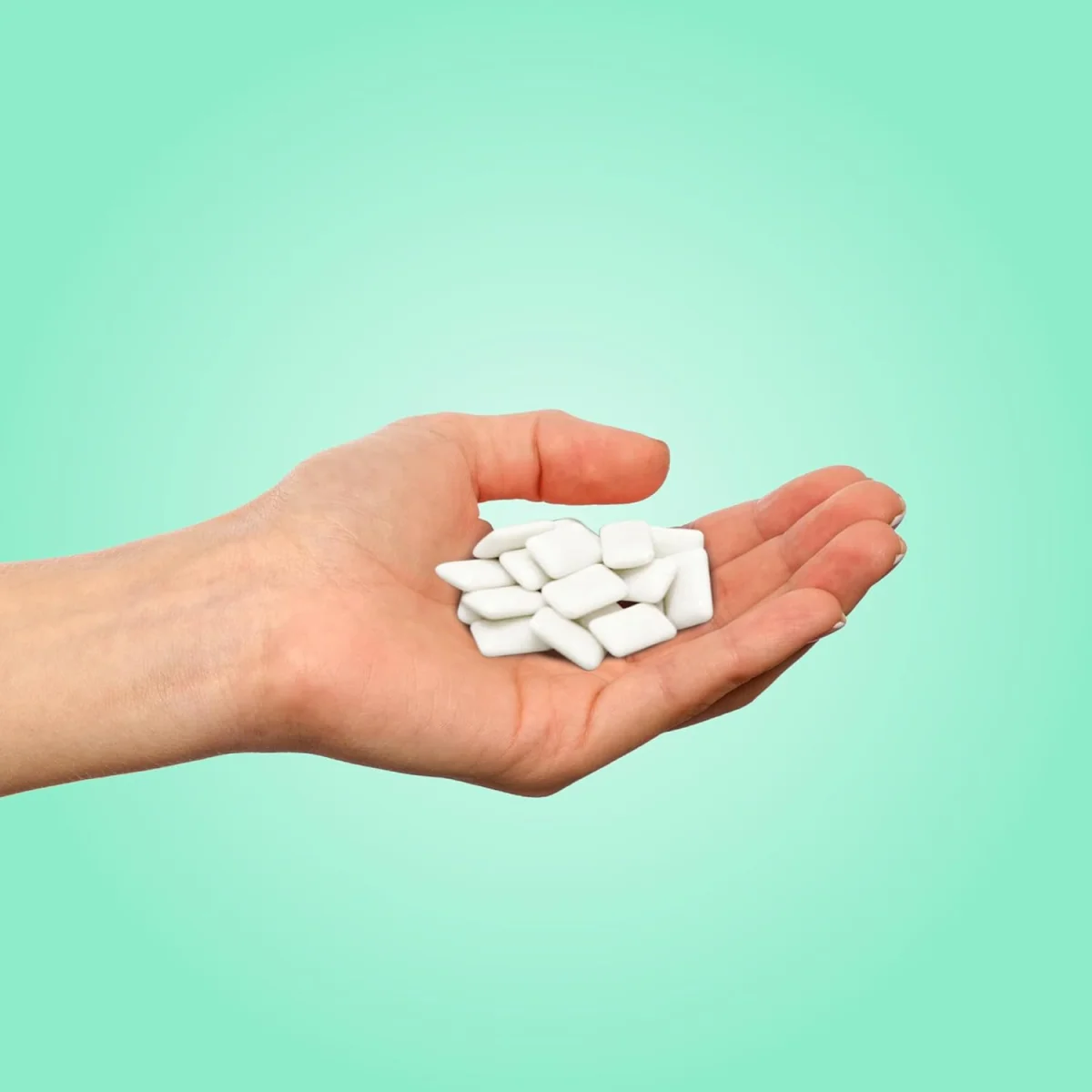 PUR Gum Aspartame Free Chewing Gum, 100% Xylitol, Natural Chocolate Mint - 55 Pieces