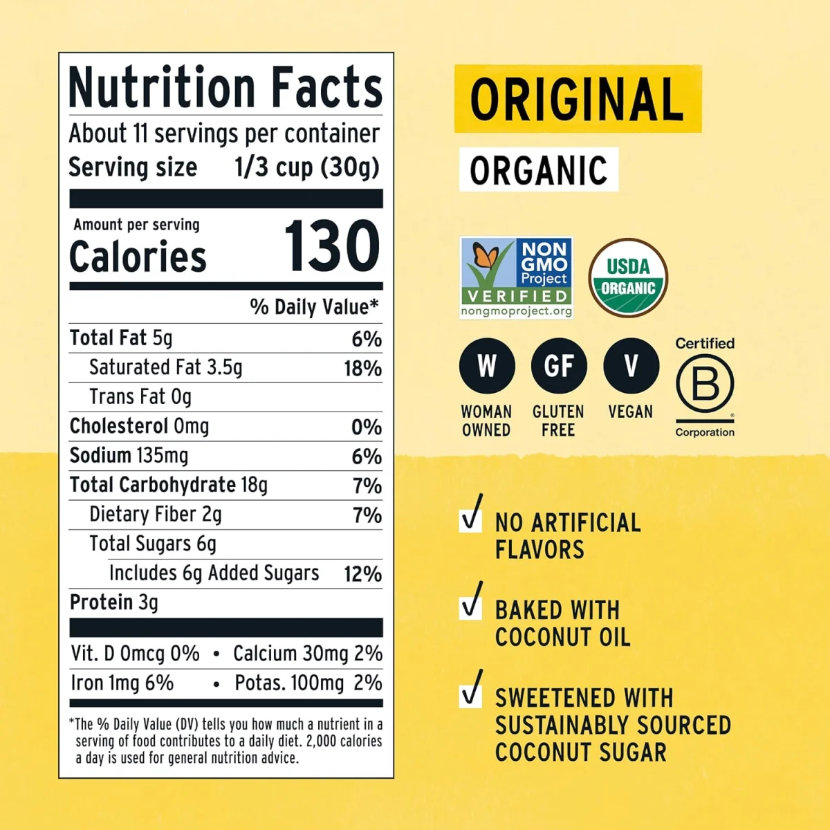 Purely Elizabeth Ancient Grain Granola, Original - 12 oz