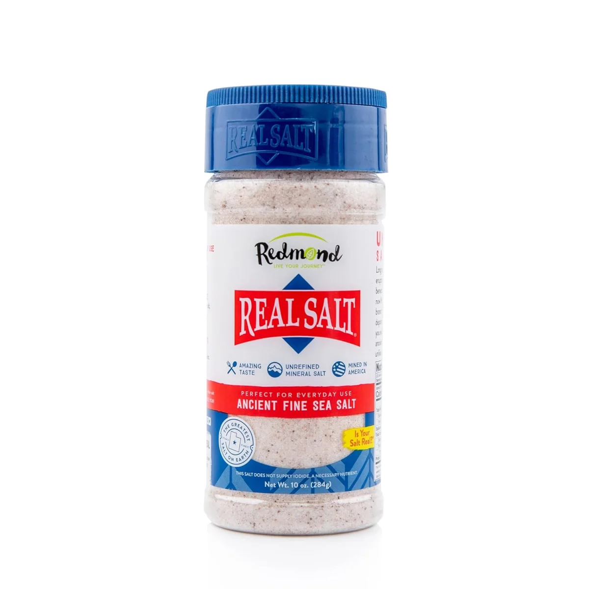 Redmond Real Salt Ancient Sea Salt, Fine - 10 oz