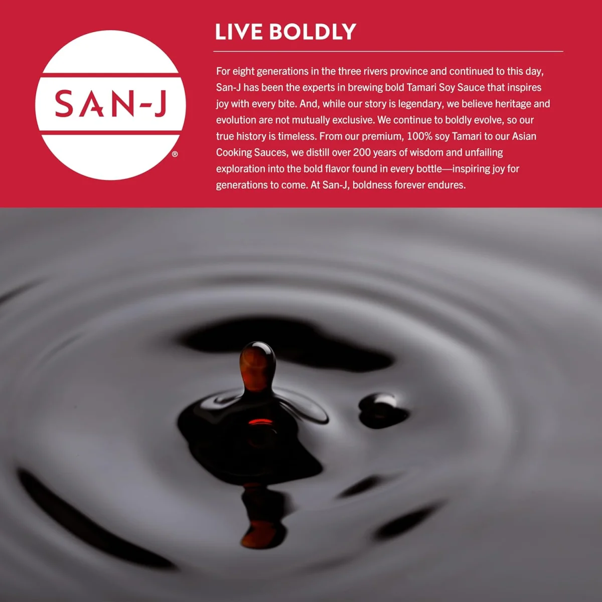 San-J Organic Gluten Free Tamari Soy Sauce - 10 fl oz