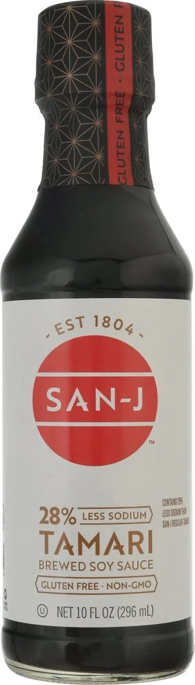 San-J Reduced Sodium Tamari Soy Sauce - 10 fl oz