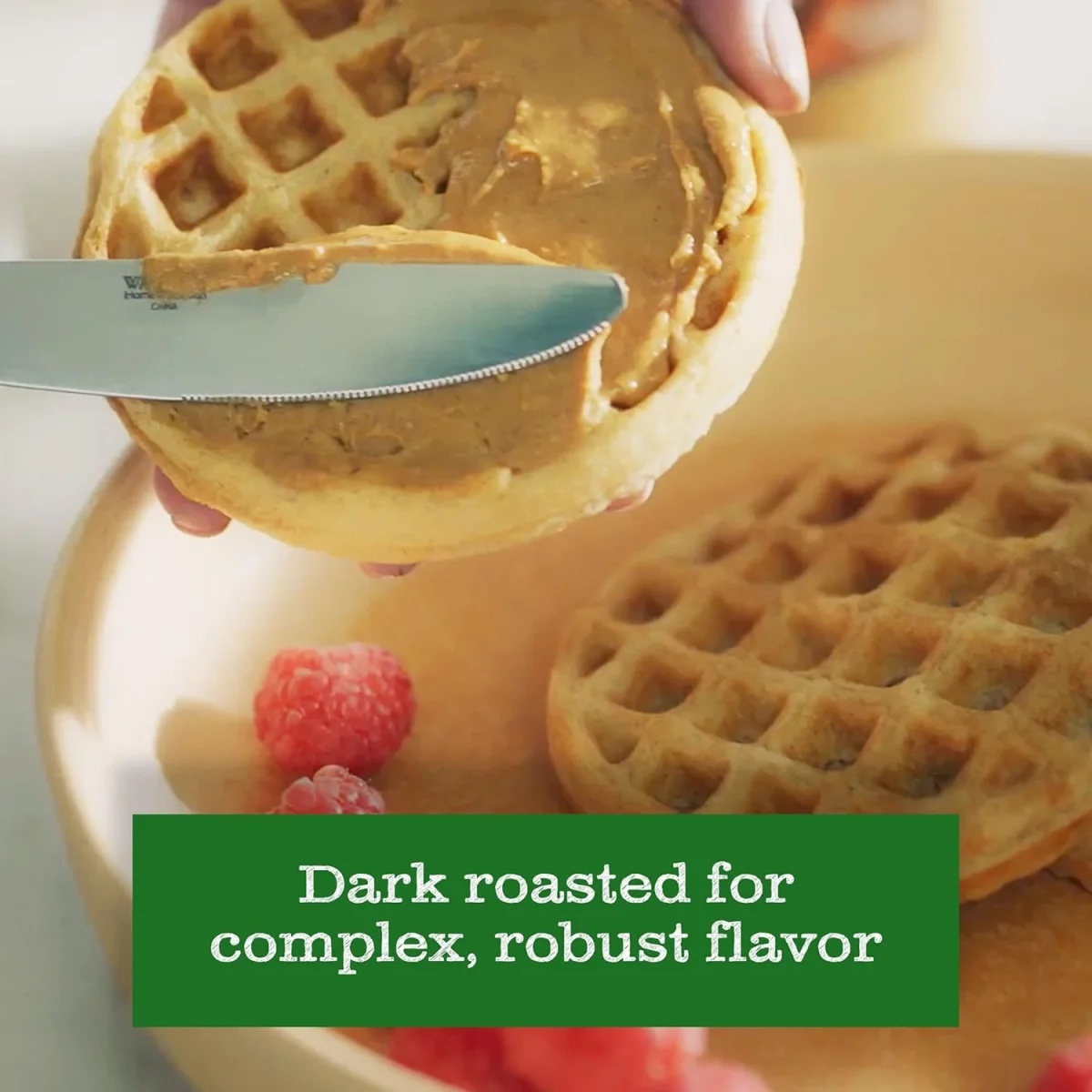 Santa Cruz Organic Crunchy Dark Roasted Peanut Butter - 16 oz