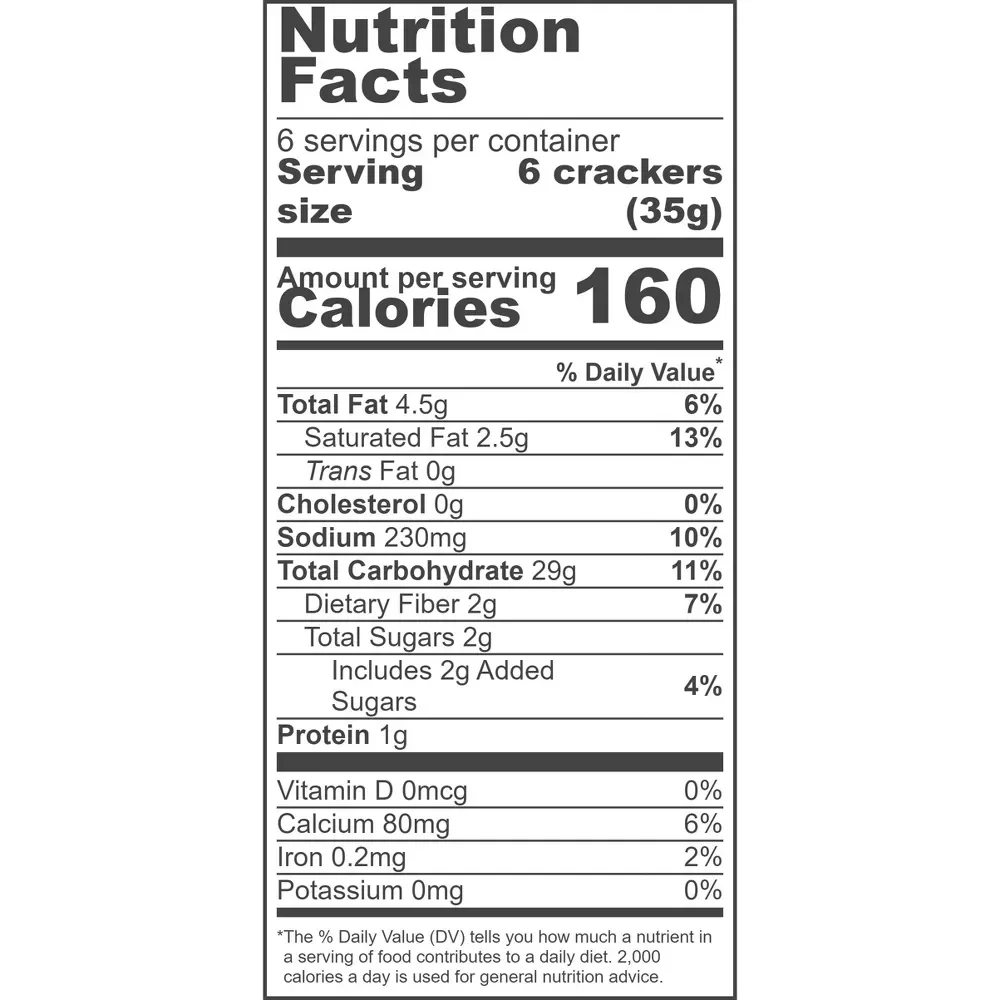 Schar Gluten Free Table Crackers - 7.4 oz