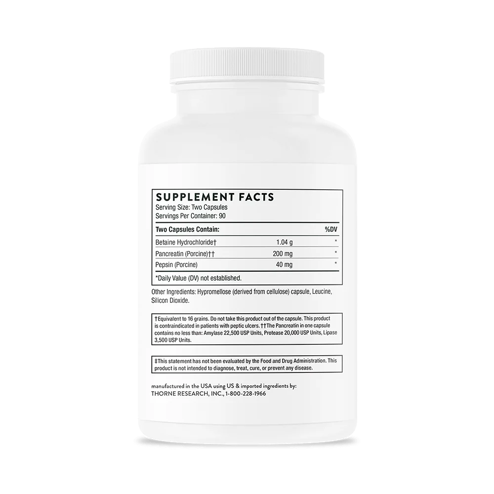 Thorne Multi Enzyme - 180 Capsules