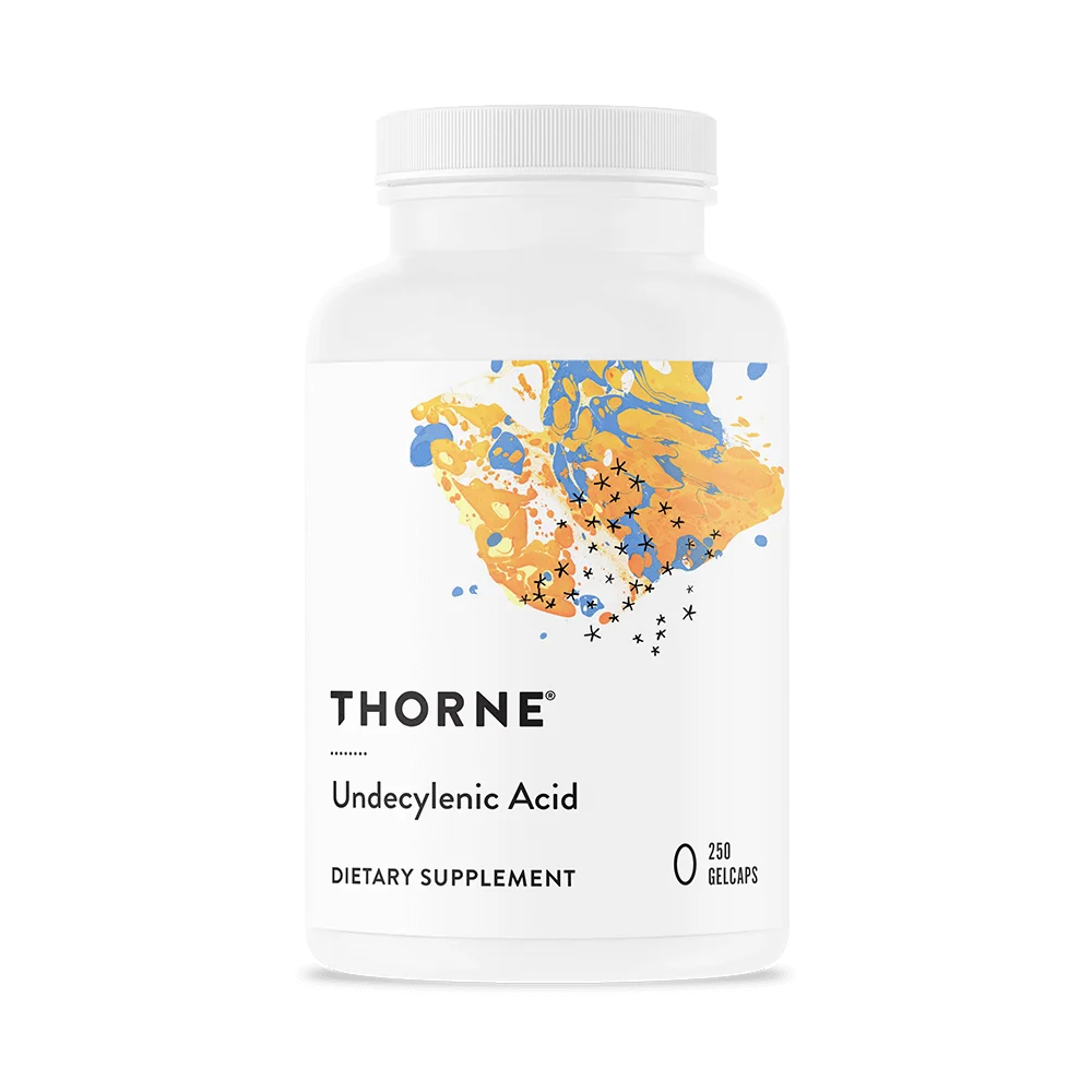 Thorne Undecylenic Acid - 250 mg - 250 Gel Caps