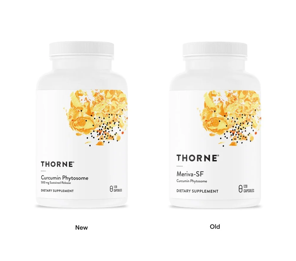 Thorne Curcumin Phytosome - Sustained Release - 500 mg - 120 Capsules
