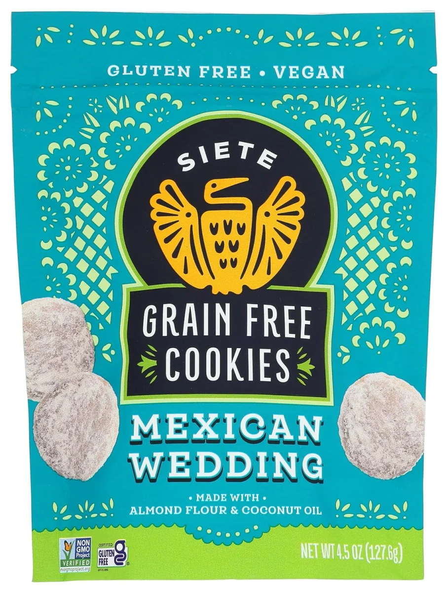 Siete Mexican Wedding Cookies - 4.5 oz