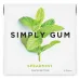 Simply Chewing Gum, Spearmint - 15 Pieces - Image 1