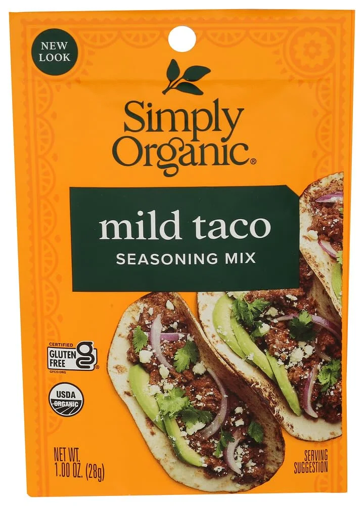 Simply Organic Mild Taco Seasoning - 1 oz