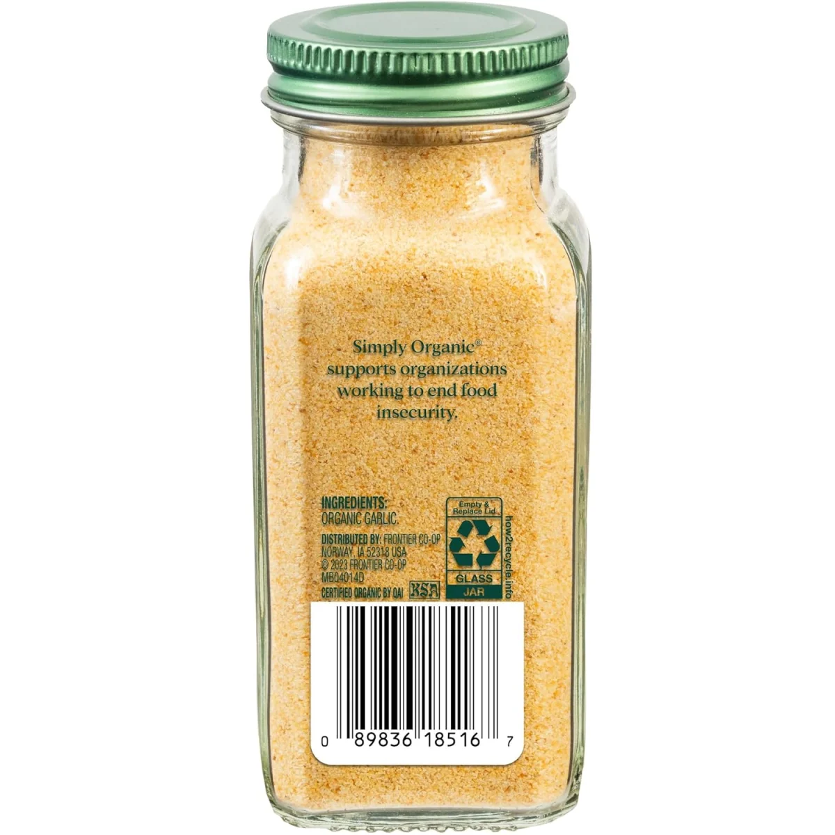 Simply Organic Garlic Powder - 3.64 oz