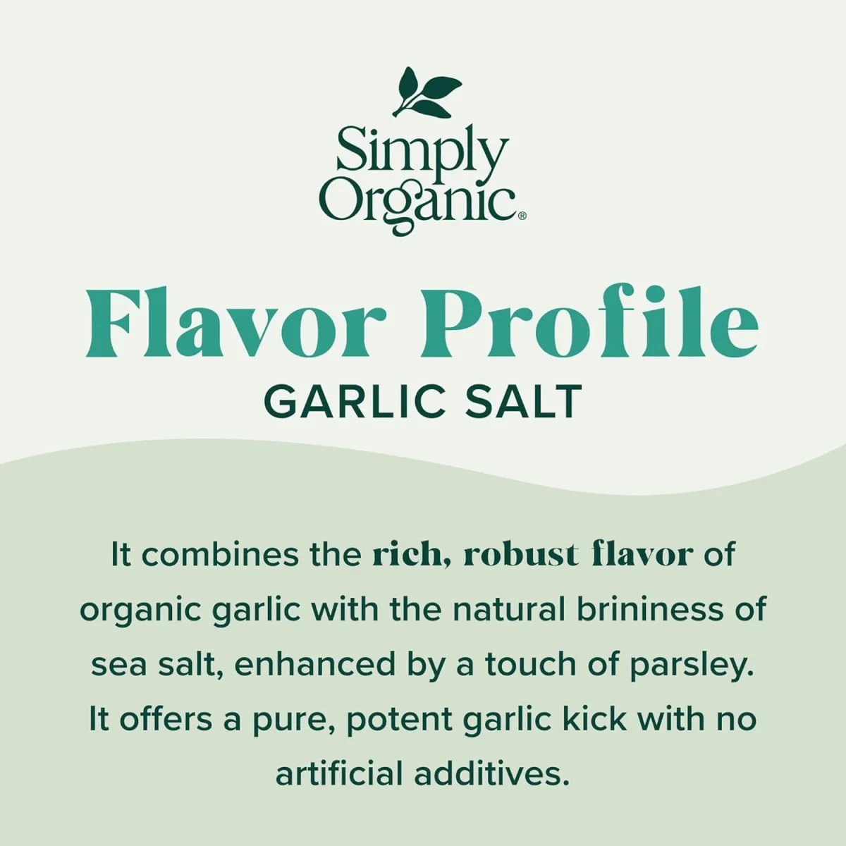 Simply Organic Garlic Salt - 4.7 oz