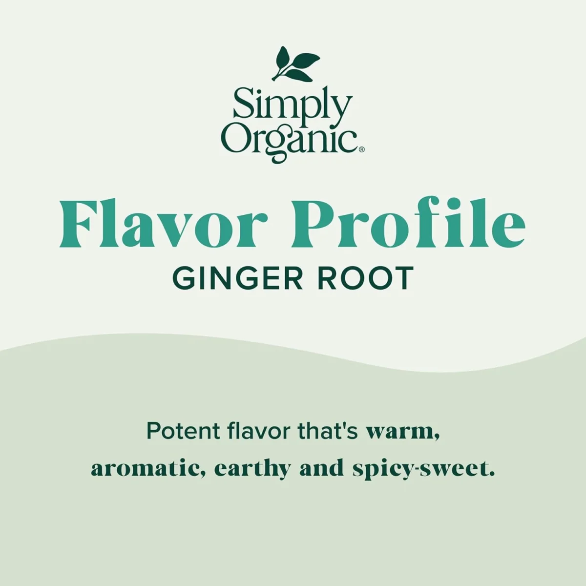 Simply Organic Ginger, Ground - 1.64 oz