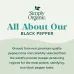 Simply Organic Black Pepper - 2.31 oz - Image 5