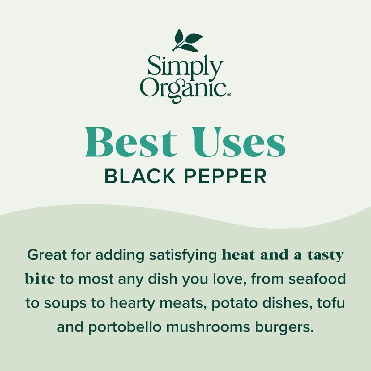 Simply Organic Black Pepper - 2.31 oz