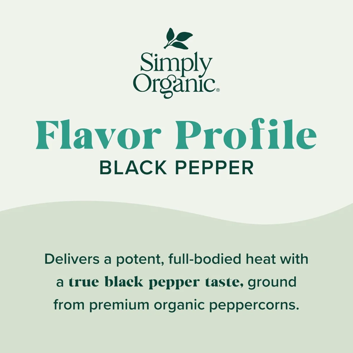 Simply Organic Black Pepper - 2.31 oz