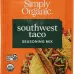 Simply Organic Southwest Taco Seasoning Mix - 1.13 oz - Image 1