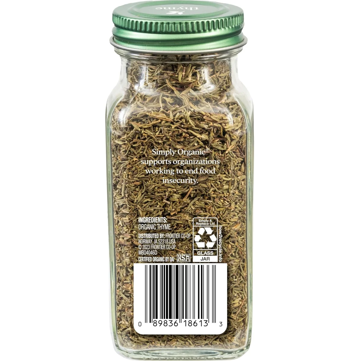 Simply Organic Thyme - 0.78 oz