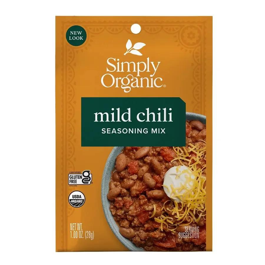 Simply Organic Mild Chili Seasoning Mix - 1 oz
