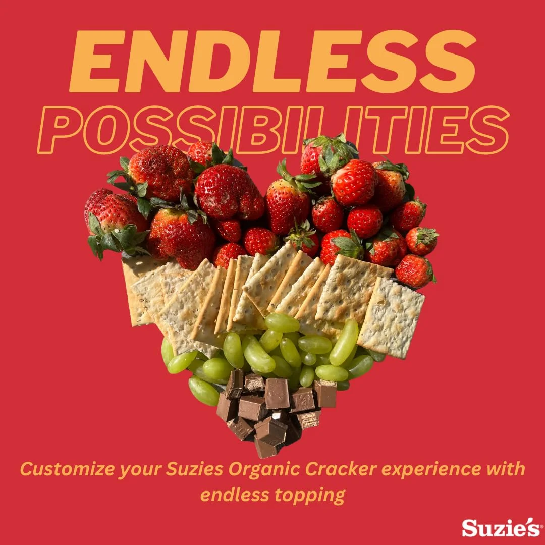 Suzie's Organic Saltine Crackers, Salt and Extra Virgin Olive Oil - 8.8 oz