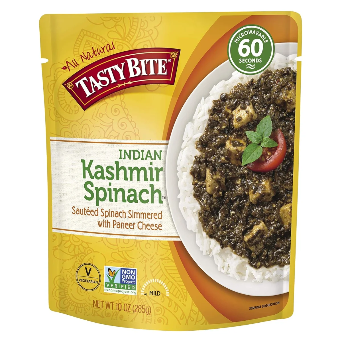 Tasty Bite Spinach & Paneer - 10 oz