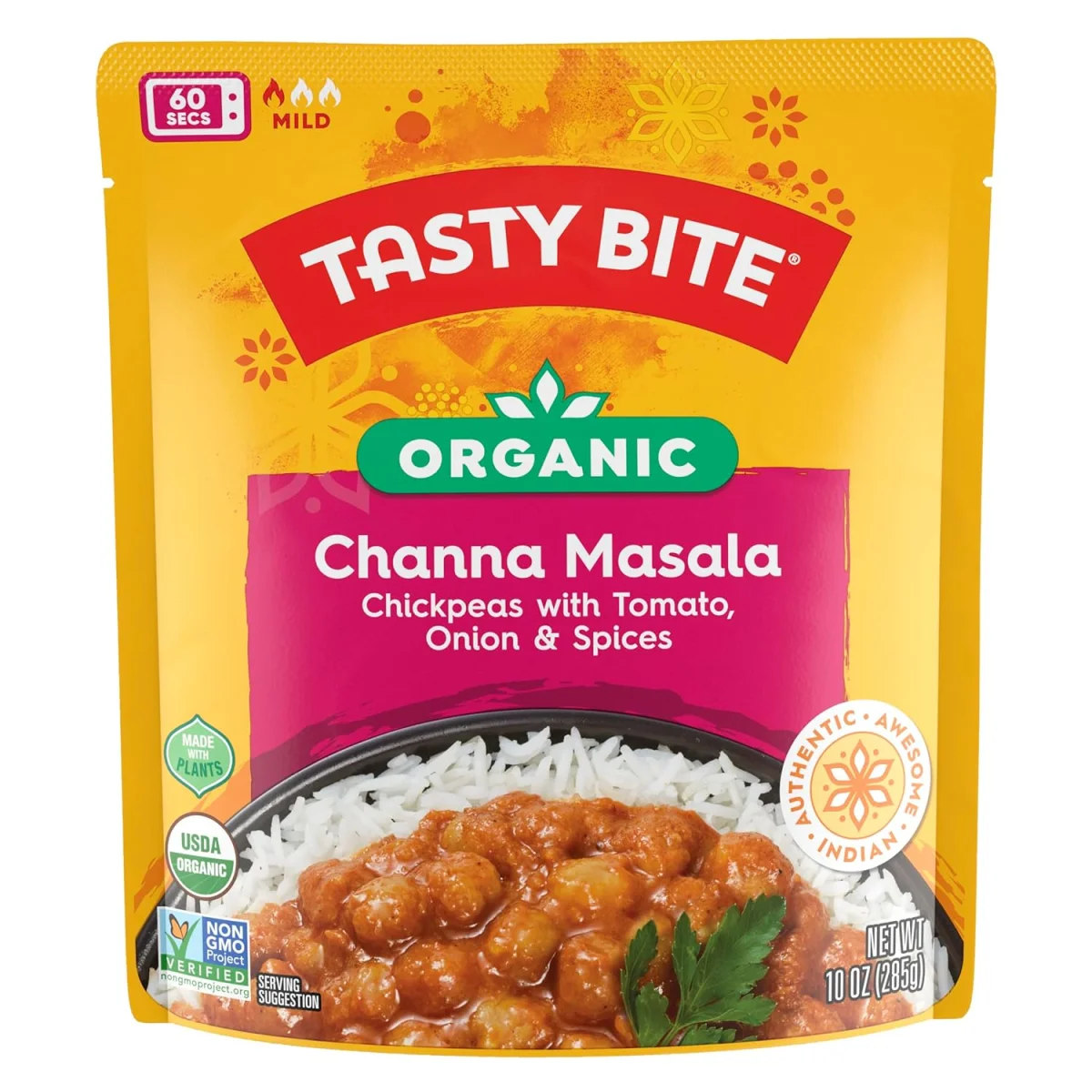 Tasty Bite Organic Chana Masala - 10 oz