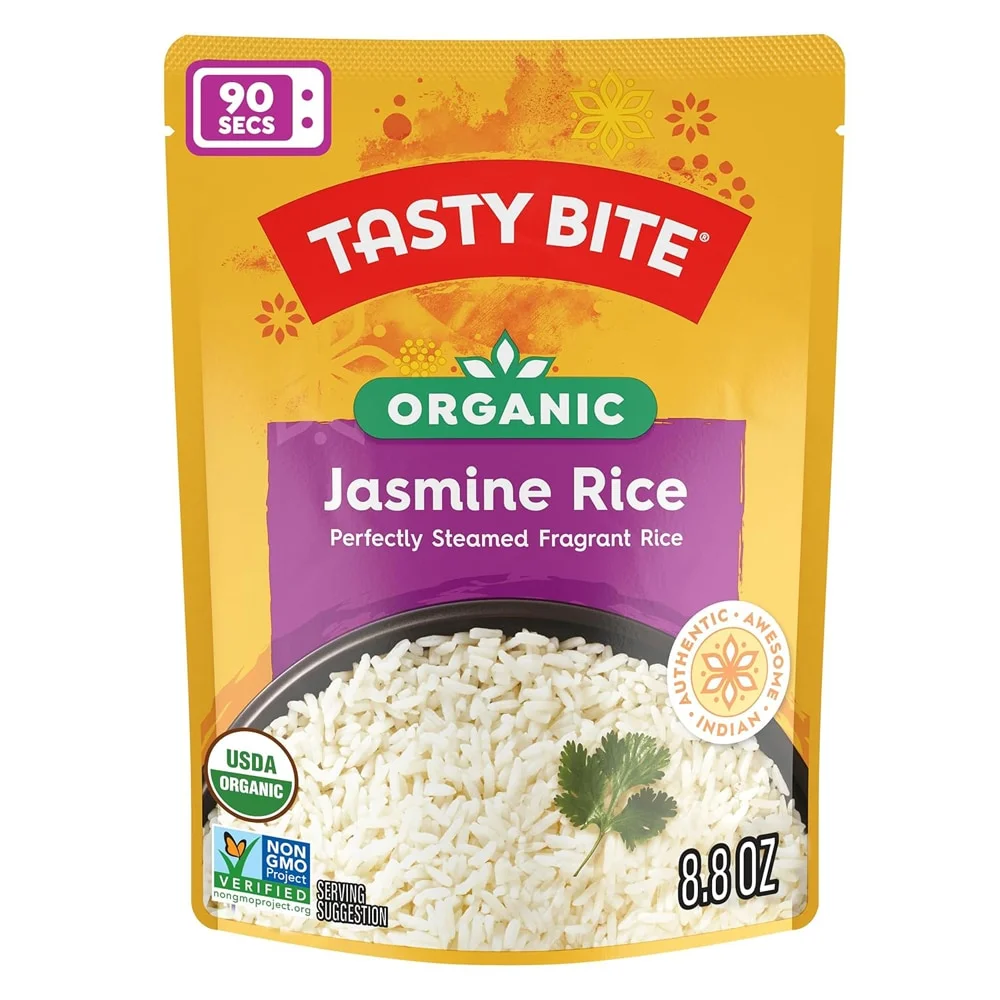 Tasty Bite Vegan Non-GMO Organic Jasmine Rice - 8.8 oz