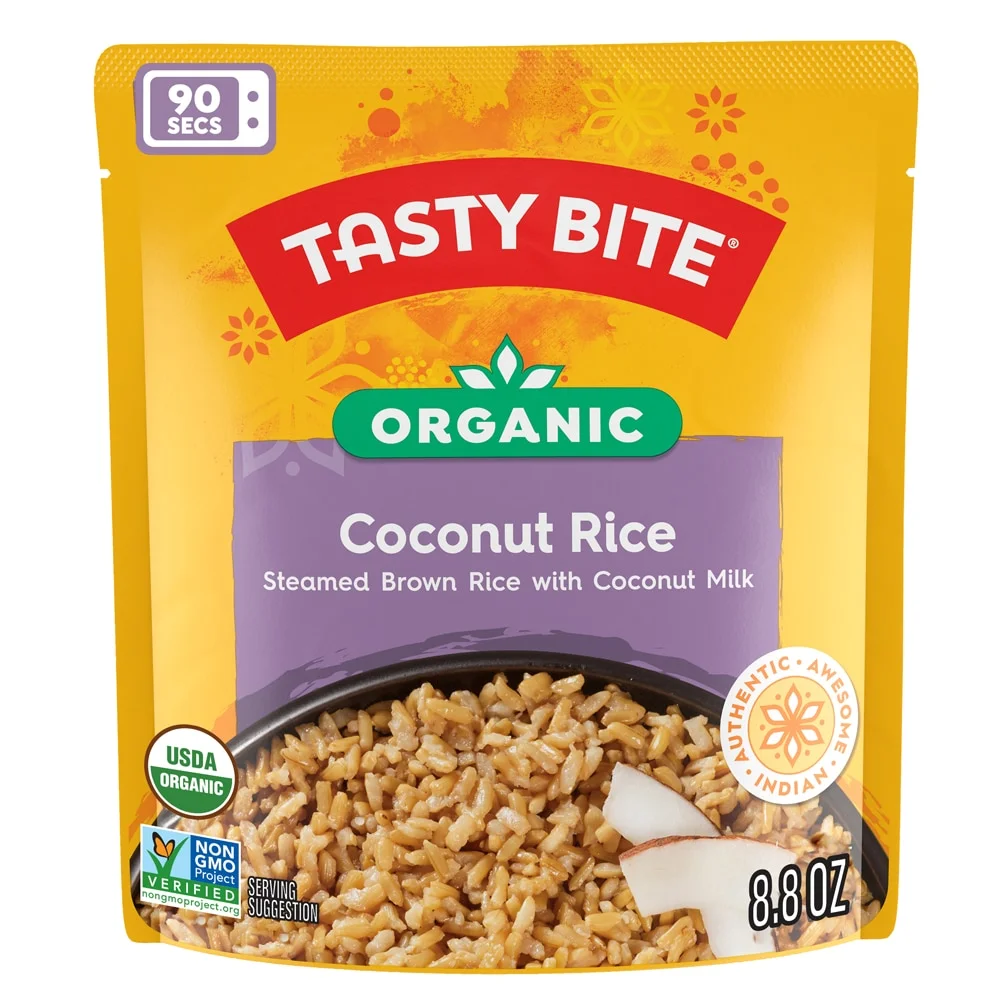 Tasty Bite Organic Coconut Rice - 8.8 oz