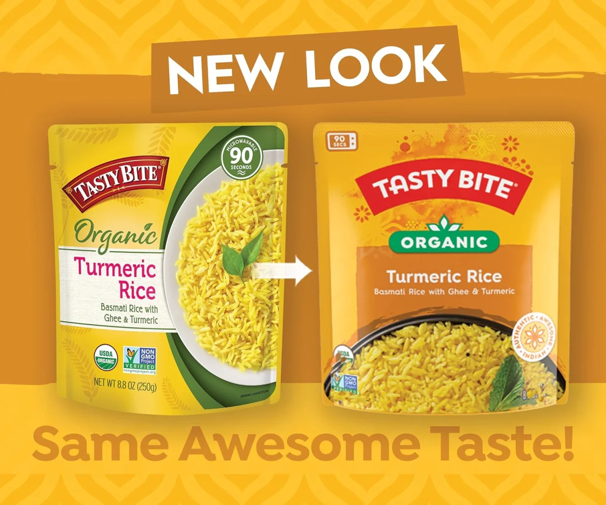 Tasty Bite Organic Turmeric Rice - 8.8 oz