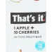 That's it Apple + Cherry Fruit Bar - 1.2 oz - Image 1