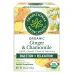 Traditional Medicinals Organic Ginger and Chamomile Herbal Tea - 16 Tea Bags - Image 1