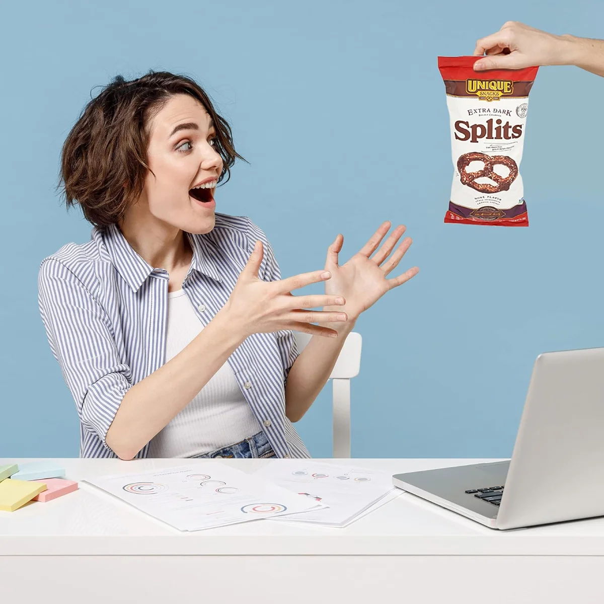 Unique Extra Dark Pretzel Splits - 11 oz