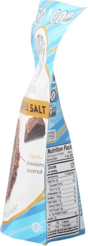 Undercover Snacks Chocolate Crispy Quinoa Snack, Dark Chocolate + Sea Salt
