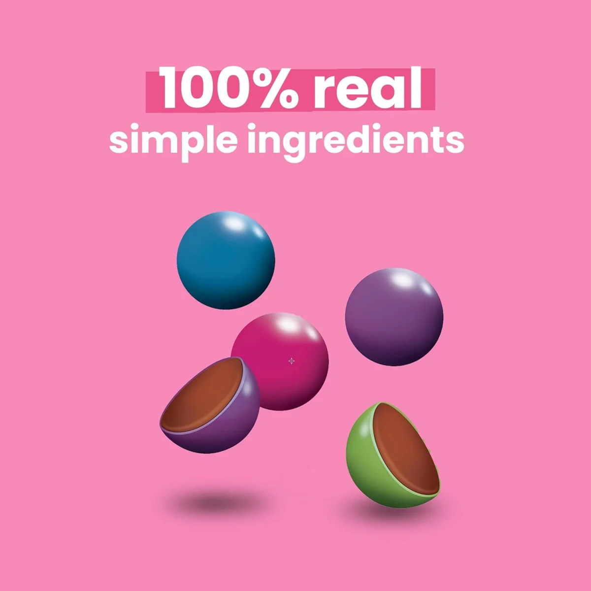 UNREAL Milk Chocolate Gems, Certified Fair Trade