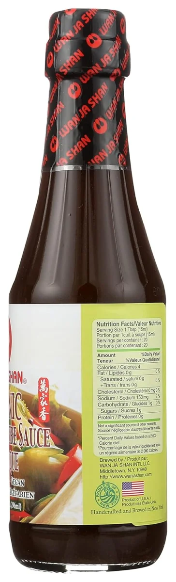 Wan Ja Shan Organic Worcestershire Sauce - 10 fl oz